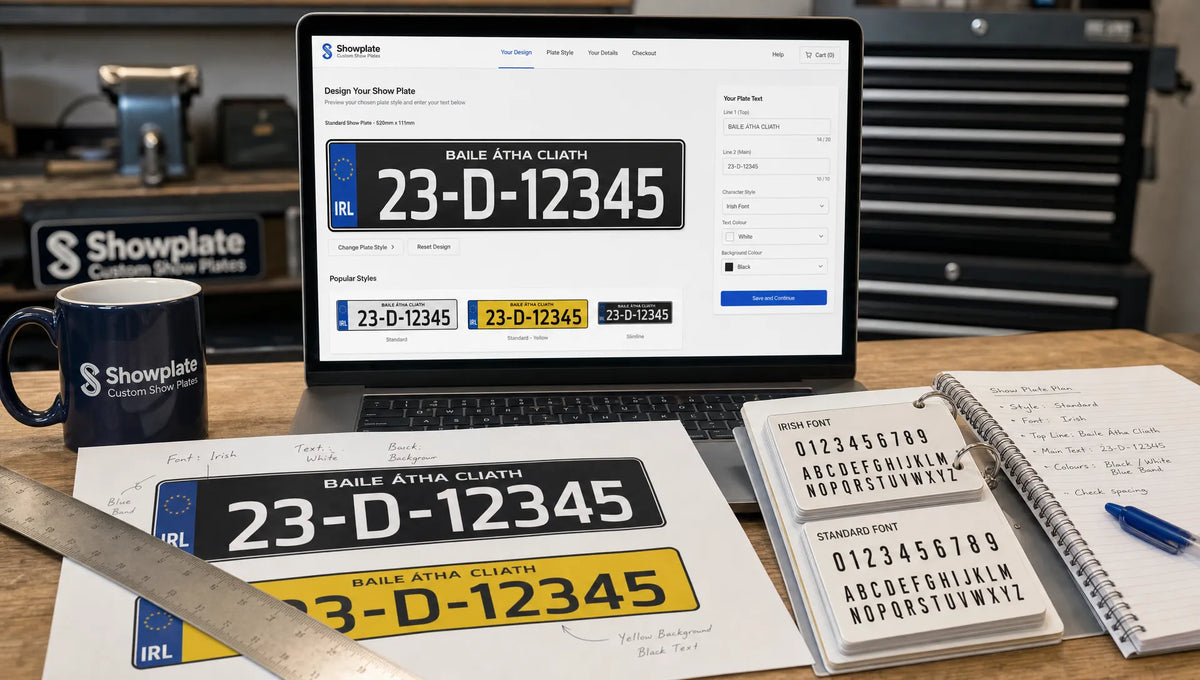 How to Design Custom Show Plates for Cars and Events