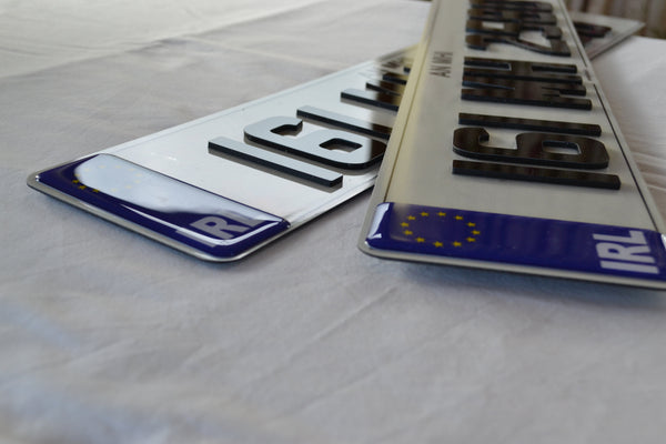 Fully Road Legal Number Plates