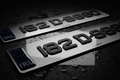 50mm 4D Carbon Number Plates – Studio