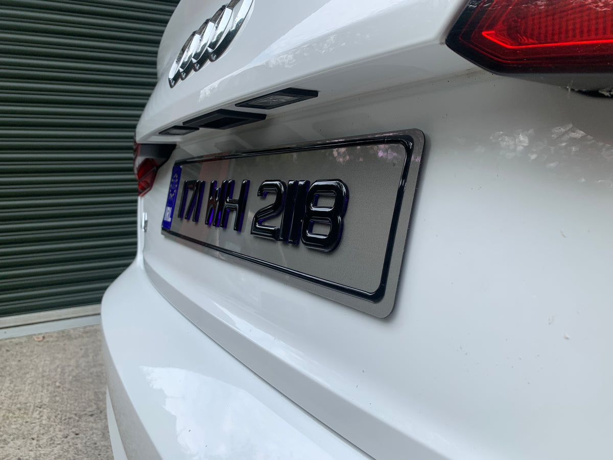 50mm 5D Number plates