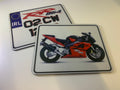 Custom motorbike number plate Ireland – personalised design