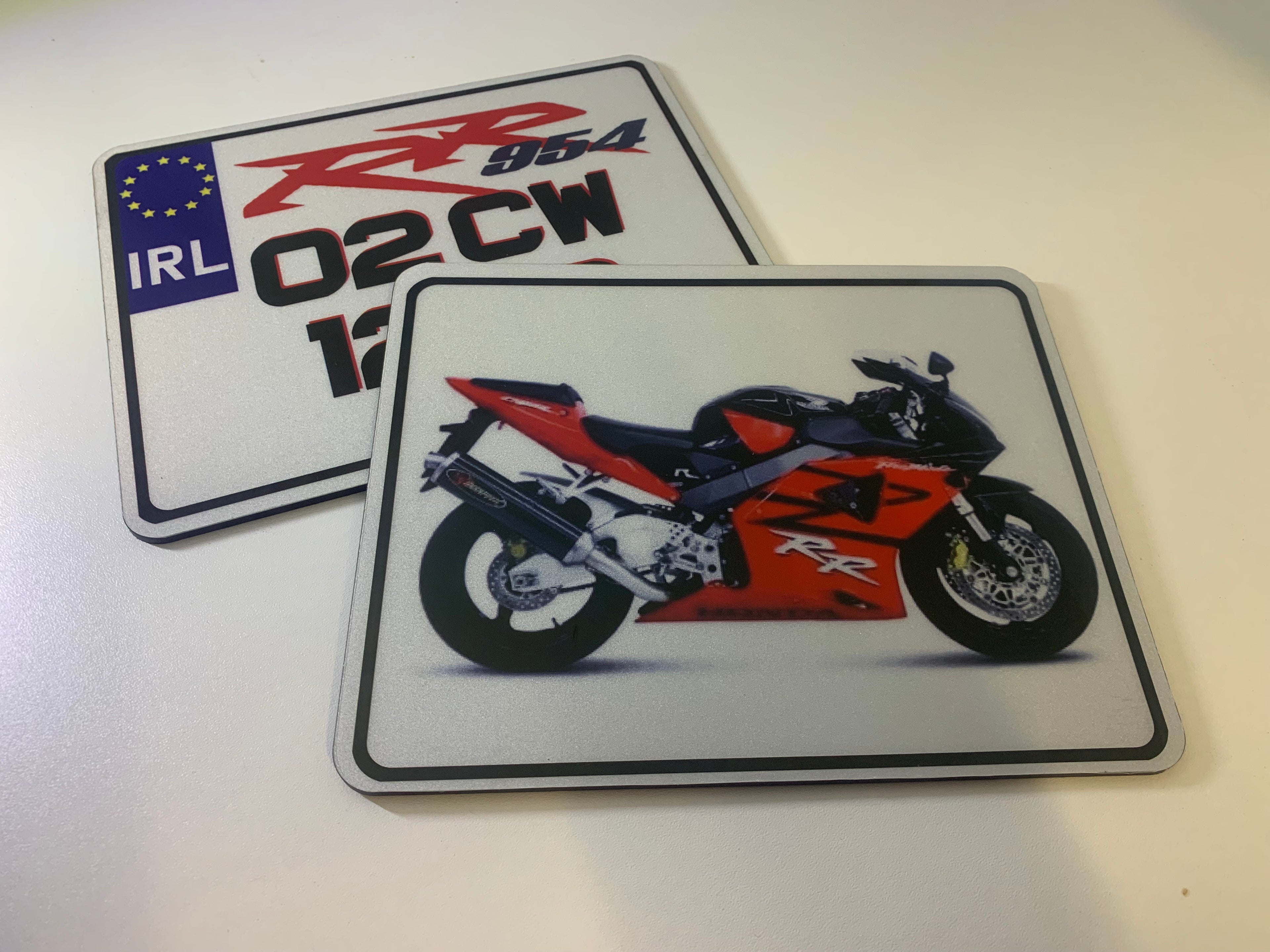 Custom number plate Ireland – personalised design example