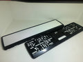 Number Plate Holders