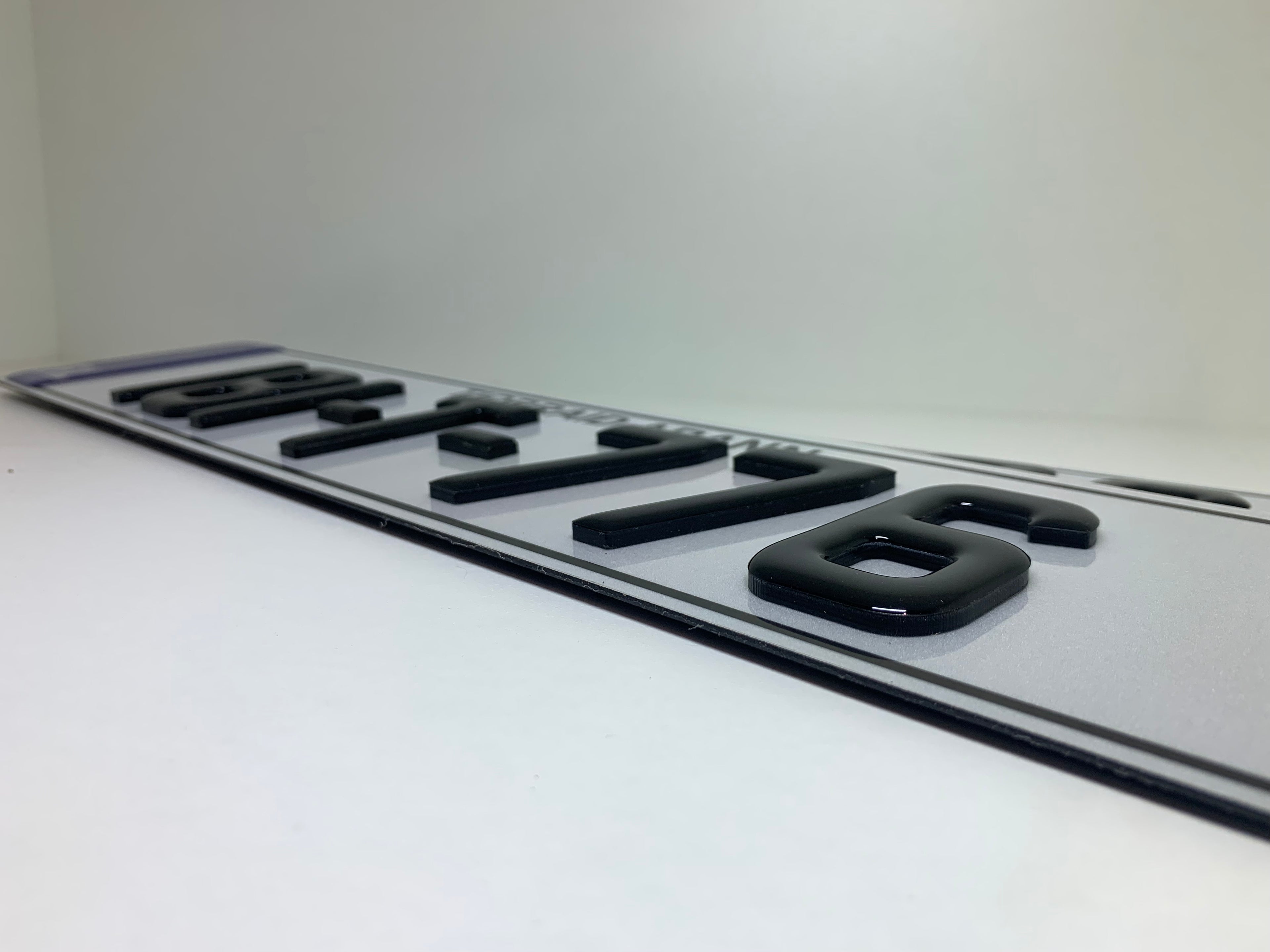 4D gel 5D number plate Ireland – premium irish number plates