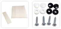 Number plate fitting kit Ireland – screws and Sticky pads