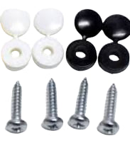 Number plate fitting kit Ireland – screws caps and fixings