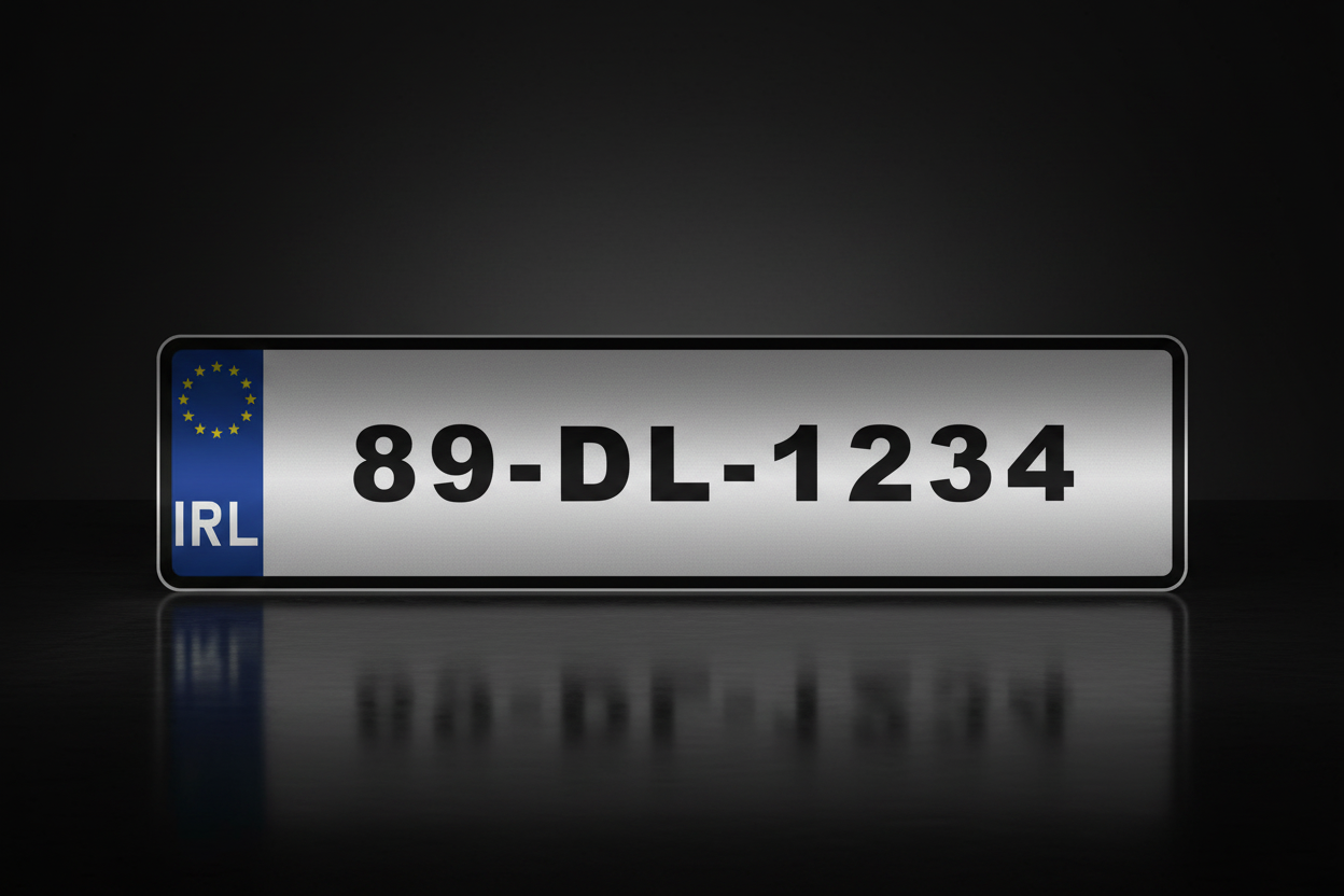 Donegal Style Number Plate – Studio