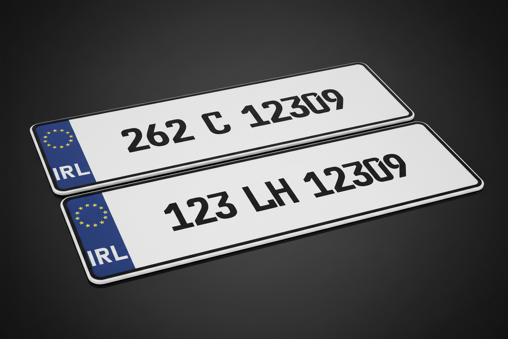 German Font Flat Printed Plates