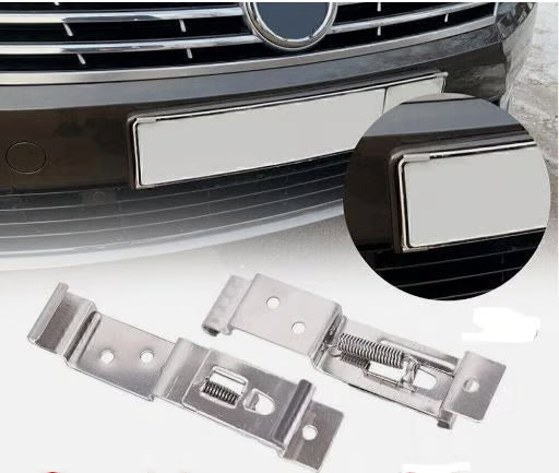 Number plate fitting kit Ireland – Stainless Clips