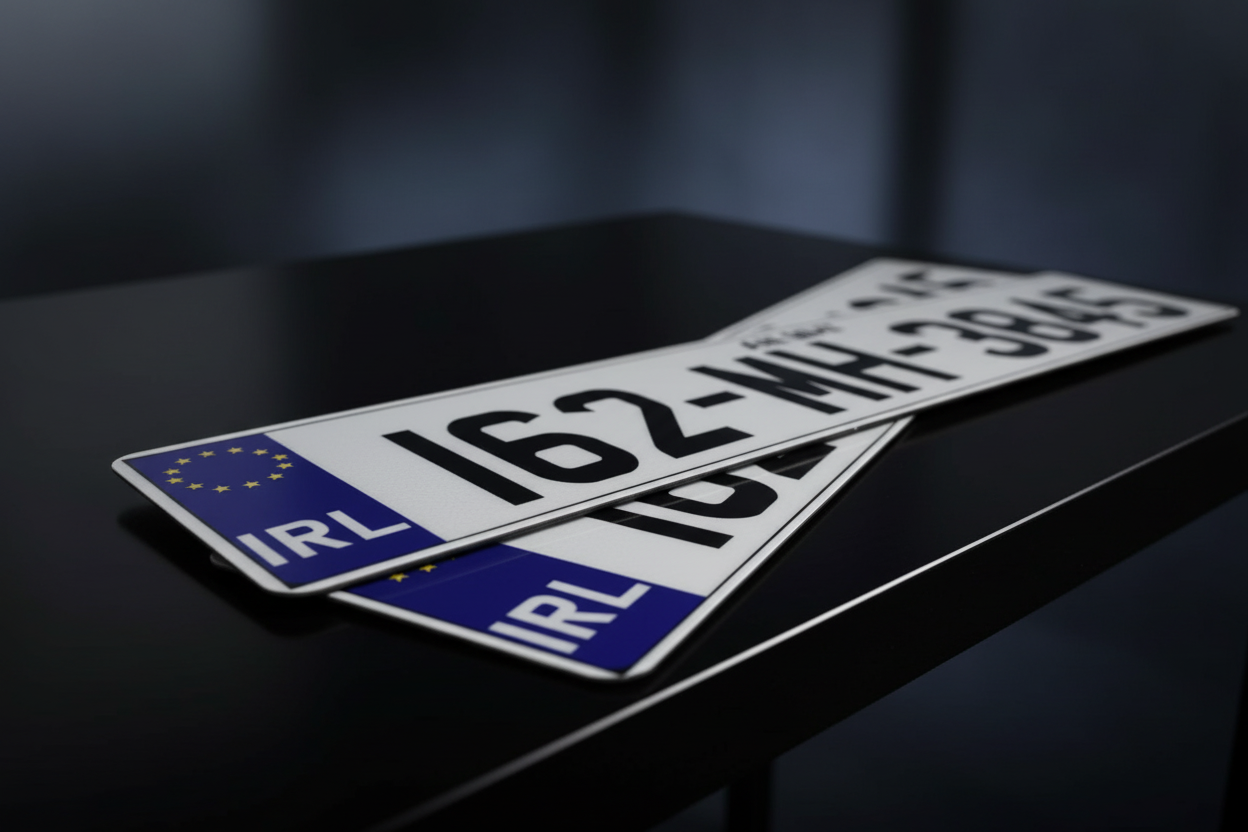 Standard NCT Compliant Number Plates – Premium Realistic